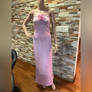 Reformation Ruffle Embellishments Two-Piece Set